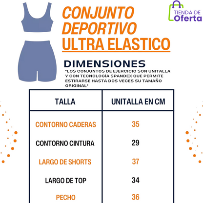 Conjunto Deportivo Seamless Push Up: Estilo, Comodidad y Rendimiento en Cada Movimiento