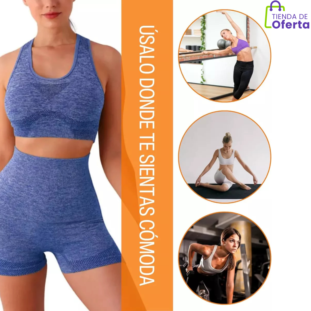 Conjunto Deportivo Seamless Push Up: Estilo, Comodidad y Rendimiento en Cada Movimiento