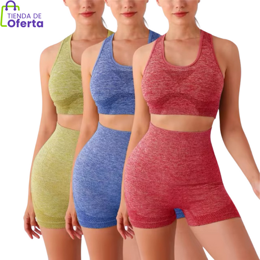 Conjunto Deportivo Seamless Push Up: Estilo, Comodidad y Rendimiento en Cada Movimiento