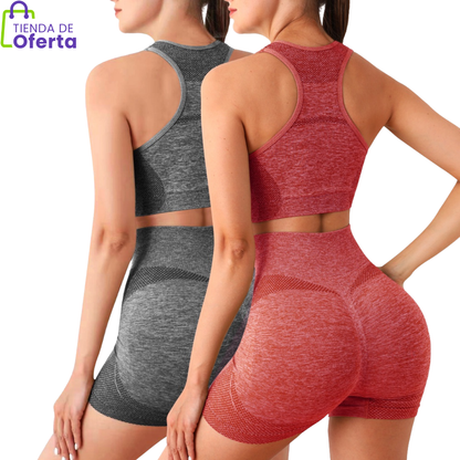 Conjunto Deportivo Seamless Push Up: Estilo, Comodidad y Rendimiento en Cada Movimiento