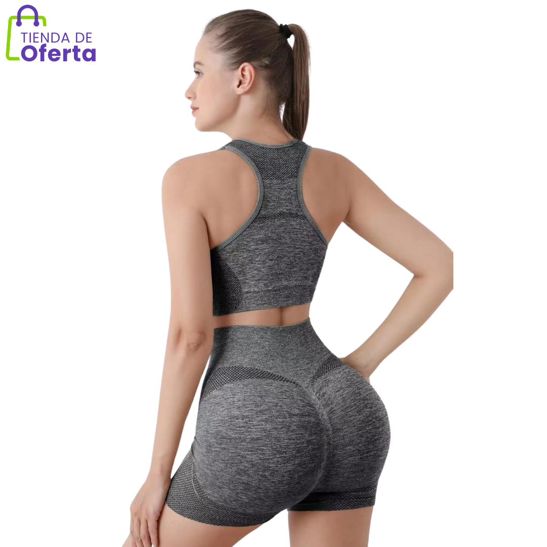 Conjunto Deportivo Seamless Push Up: Estilo, Comodidad y Rendimiento en Cada Movimiento
