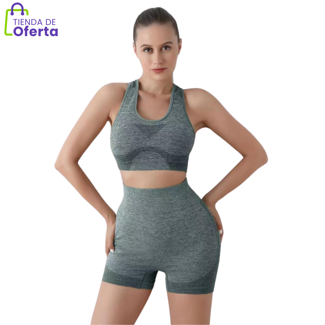 Conjunto Deportivo Seamless Push Up: Estilo, Comodidad y Rendimiento en Cada Movimiento