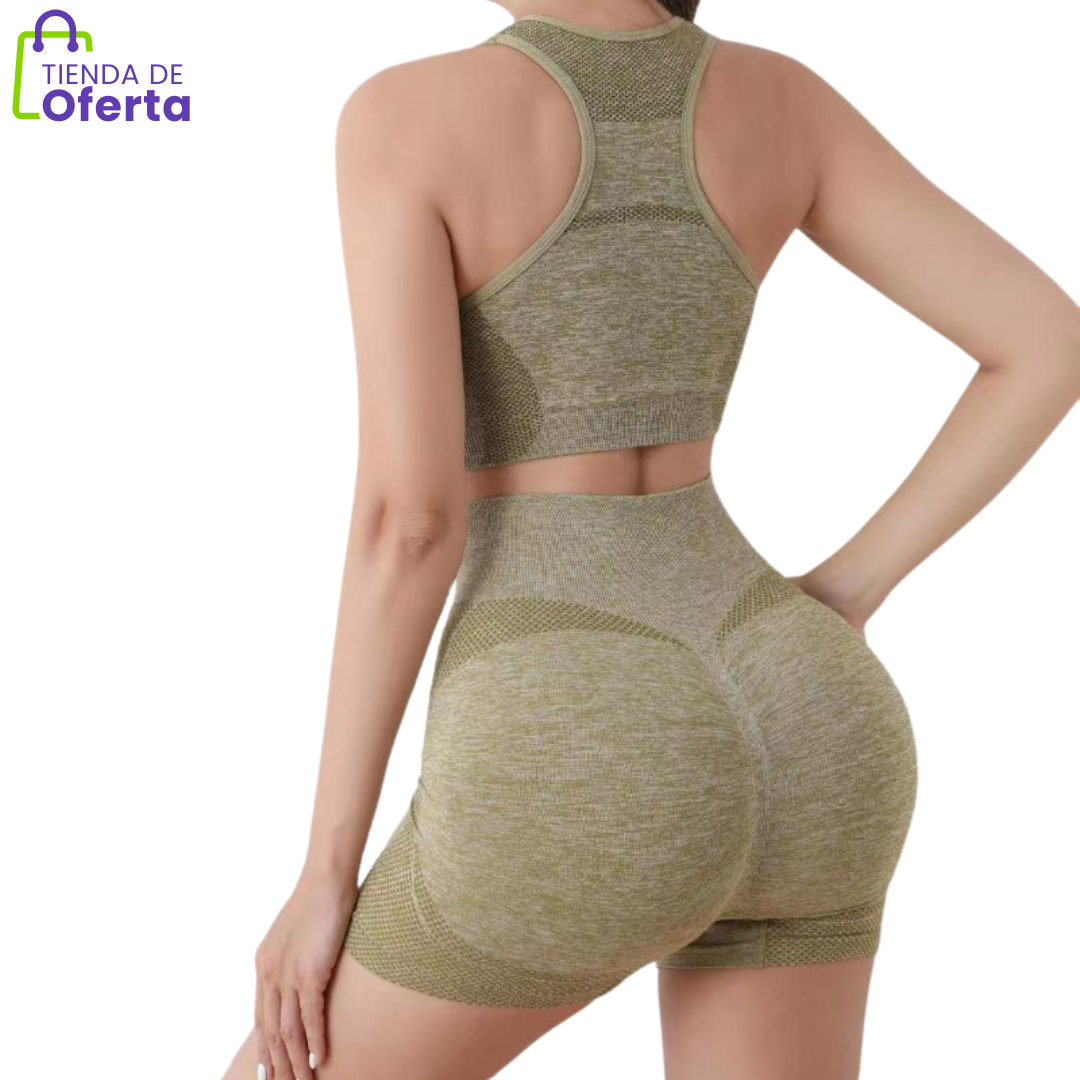 Conjunto Deportivo Seamless Push Up: Estilo, Comodidad y Rendimiento en Cada Movimiento