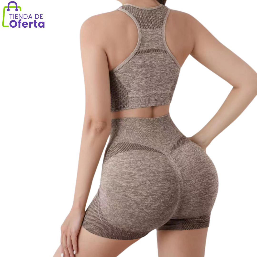 Conjunto Deportivo Seamless Push Up: Estilo, Comodidad y Rendimiento en Cada Movimiento