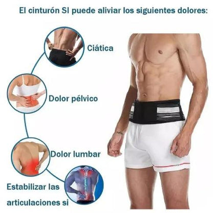 Cinturón Alivia Ciática y Lumbalgia