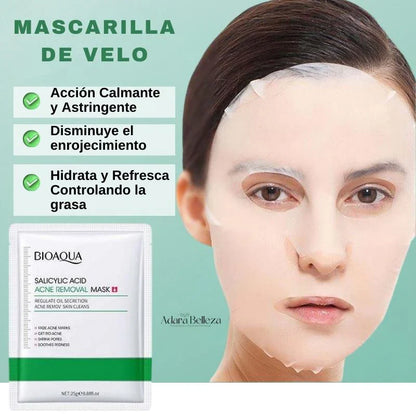 Kit/Combo x 4 Ácido Salicílico Renovación Radiante | Tratamiento Facial Para El Acné - BIOAQUA