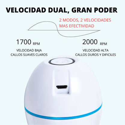 SoftSteps®| Removedor De Callos Recargable